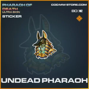 Undead Pharaoh Sticker in Warzone and Cold War