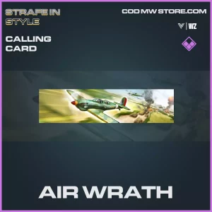 air wrath calling card in Vanguard and Warzone
