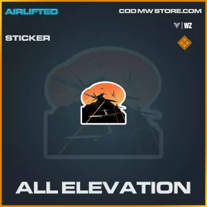 all elevation sticker in Vanguard and Warzone