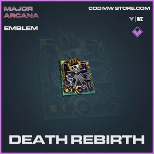 death rebirth emblem in Vanguard and Warzone