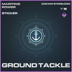 ground tackle sticker in Vanguard and Warzone