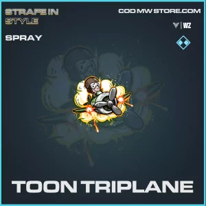 toon triplane spray in Vanguard and Warzone