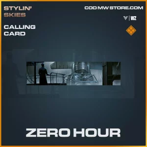 Zero hour calling card in Warzone and Vanguard