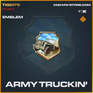 Army Truckin' Emblem in Warzone and Vanguard