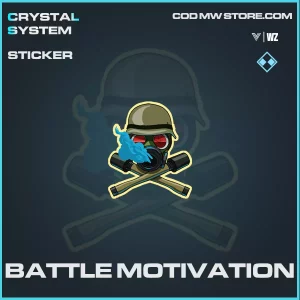 Battle Motivation sticker in Warzone and Vanguard