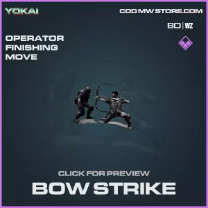 Bow Strike Finishing Move in Warzone and Cold War