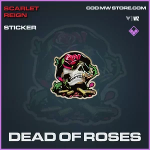 Dead of Roses sticker in Warzone and Vanguard
