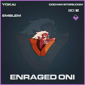 Enraged Oni emblem in Warzone and Cold War