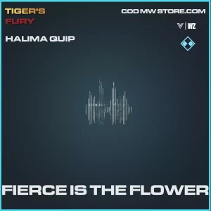 Fierce Is The Flower Halima Quip in Warzone and Vanguard