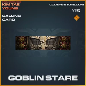 Goblin Stare calling card in Warzone and Vanguard
