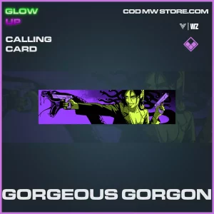 Gorgeous Gorgon calling card in Warzone and Vanguard