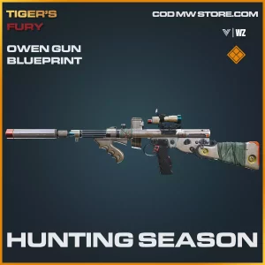Hunting Season Owen Gun skin blueprint in Warzone and Vanguard