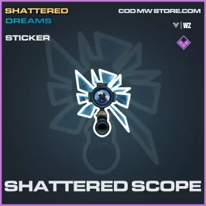 Shattered Scope sticker in Warzone and Vanguard