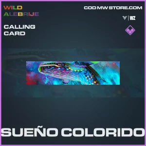 Sueño Colorido calling card in Warzone and Vanguard