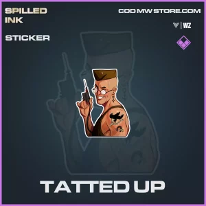 Tatted UP sticker in Warzone and Vanguard