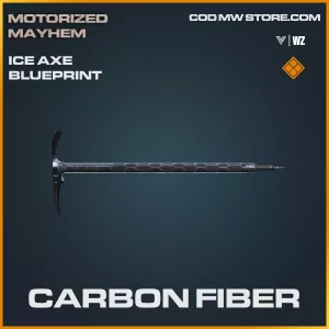 carbon fiber ice axe blueprint in Vanguard and Warzone