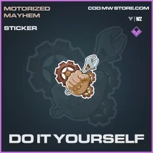 do it yourself sticker in Vanguard and Warzone