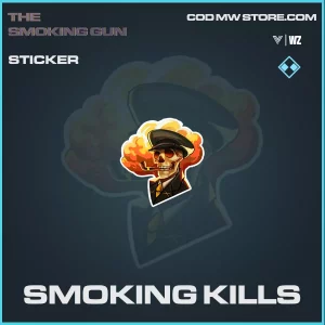 smoking kills sticker in Vanguard and Warzone