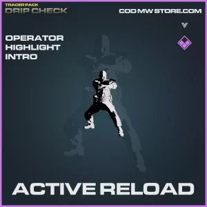 Active Reload Operator Highlight Intro in Vanguard