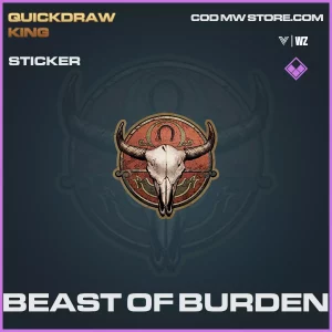 Beast of Burden Sticker in Warzone and Vanguard