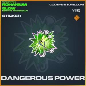 Dangerous Power sticker in Warzone and Vanguard
