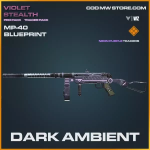 Dark Ambient MP-40 skin blueprint in Warzone and Vanguard