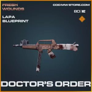 Doctor's Order LAPA skin blueprint in Warzone and Cold War