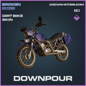Downpour Dirt Bike Skin in Warzone and Cold War