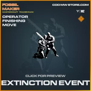 Extinction Event Operator Finishing Move in Warzone and Vanguard