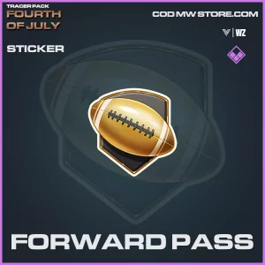 Forward pass sticker in Warzone and Vanguard