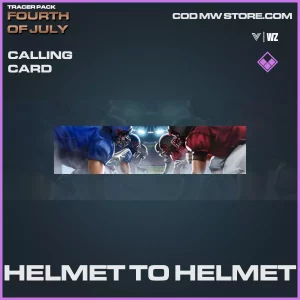Helmet to Helmet calling card in Warzone and Vanguard