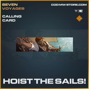 Hoist the Sails! calling card in Warzone and Vanguard