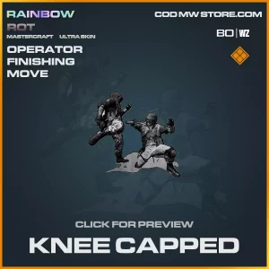 Knee Capped finishing move in Warzone and Cold War