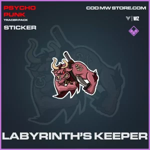 Labyrinth's Keeper sticker in Warzone and Vanguard