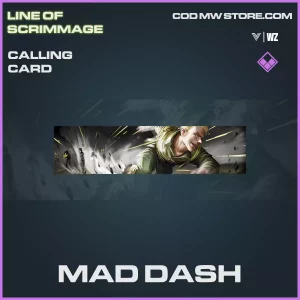 Mad Dash calling card in Warzone and Vanguard