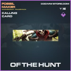 Of The Hunt calling card in Warzone and Vanguard