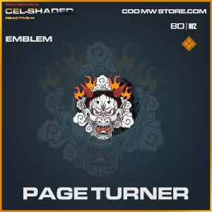 Page Turner emblem in Warzone and Cold War