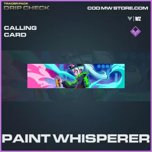 Paint Whisperer calling card in Warzone and Vanguard