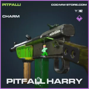 Pitfall Harry charm in Warzone and Vanguard