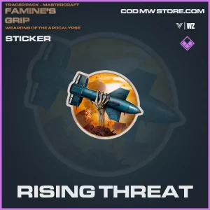 Rising Threat sticker in Warzone and Vanguard