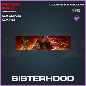 Sisterhood calling card in Warzone and Vanguard