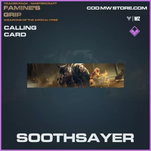 Soothsayer calling card in Warzone and Vanguard