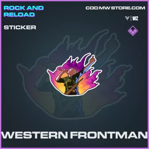 Western Frontman Sticker in Warzone and Vanguard