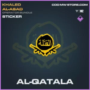 Al-Qatala Sticker in Warzone and Vanguard