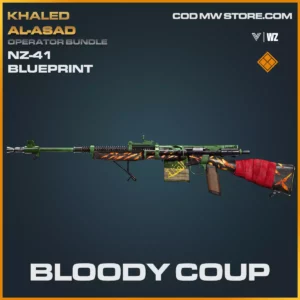 Bloody Coup NZ-41 blueprint skin in Warzone and Vanguard