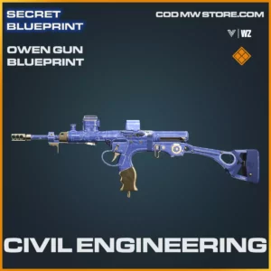 Civil Engineering Owen Gun blueprint skin in Warzone and Vanguard