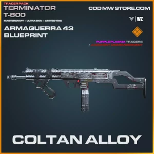Coltan Alloy Armaguerra 43 blueprint skin in Warzone and Vanguard