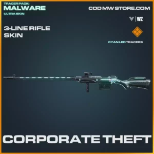 Corporate Theft 3-line theft skin in Warzone and Vanguard