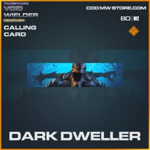 Dark Dweller calling card in Cold War and Warzone