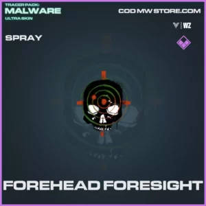 Forehead Foresight spray in Warzone and Vanguard